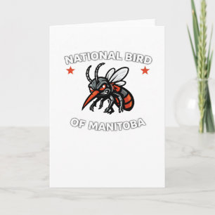 Manitoba National Bird Greeting Card