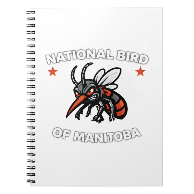 Manitoba National Bird Notebook (Front)