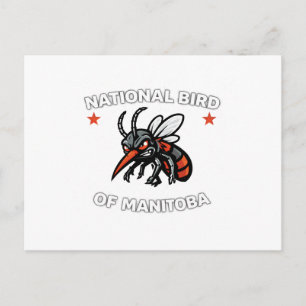 Manitoba National Bird Postcard