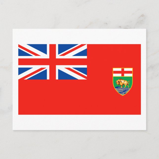 MANITOBA POSTCARD (Front)