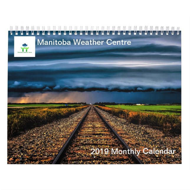 Manitoba Weather Centre - 2019 Monthly Calendar (Cover)