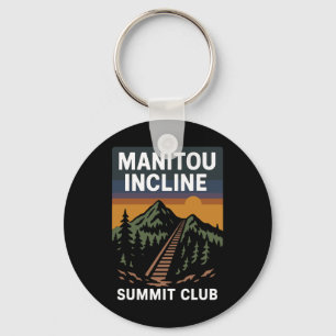 Manitou Incline Summit Club  Keychain