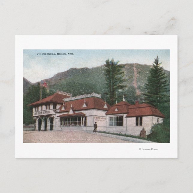 Manitou Springs, CO Postcard (Front)