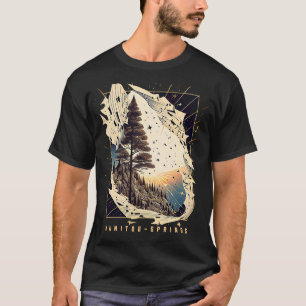 Manitou Springs Colorado Vintage Forest T-Shirt