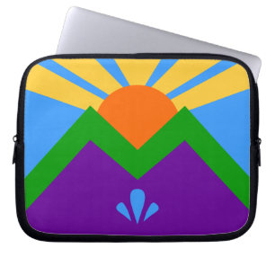 Manitou Springs Flag Laptop Sleeve
