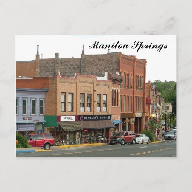 Manitou Springs Postcard (Front)