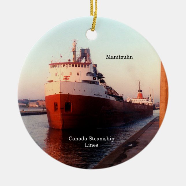 Manitoulin CSL ornament (Front)