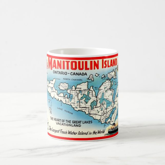 Manitoulin Island Ontario Mug (Center)