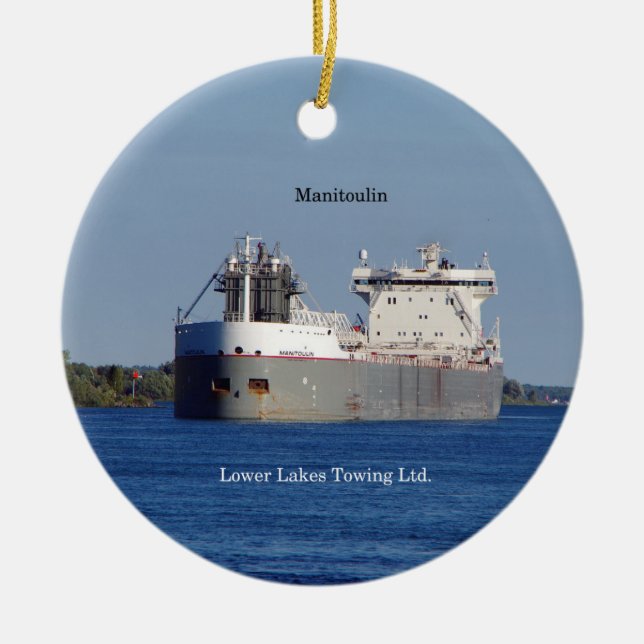 Manitoulin LLC ornament (Front)