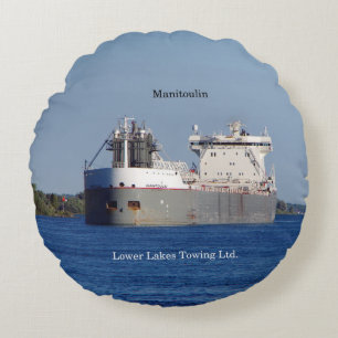 Manitoulin LLC round pillow