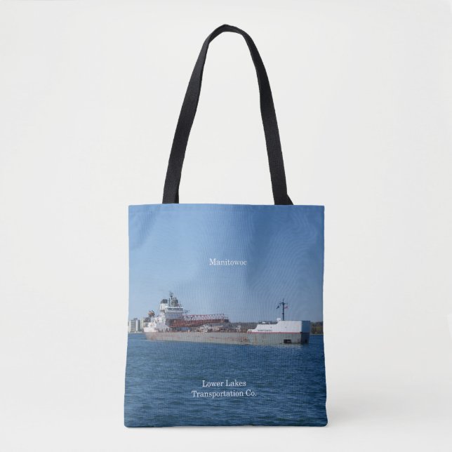 Manitowoc all over tote bag (Front)