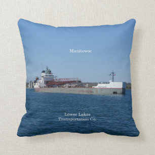 Manitowoc square pillow