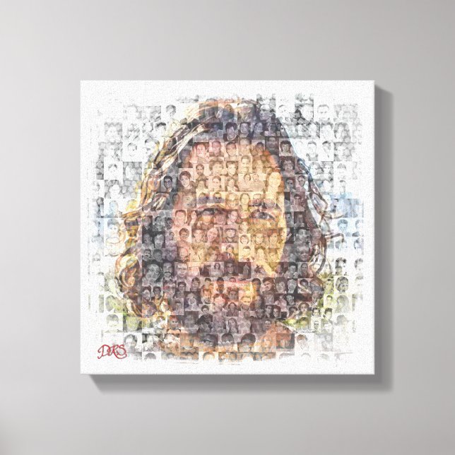 Mankind 12x12 Stretched Canvas Print (Front)