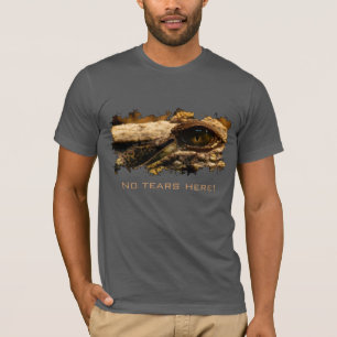 Manly Fun Crocodile Eye, Reptile, Wildlife, Animal T-Shirt