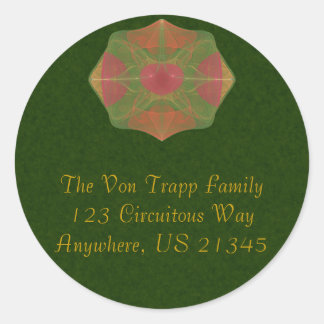 Manly Matrimony Classic Round Sticker