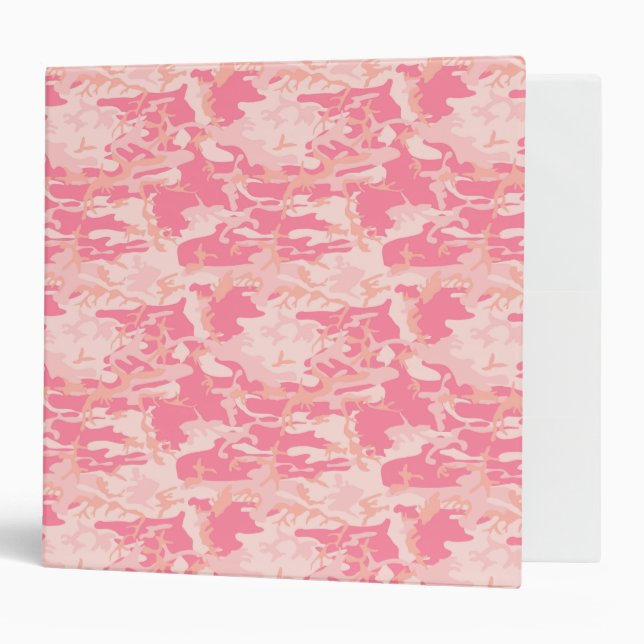 Manly Pink Camo Binder (Front/Inside)
