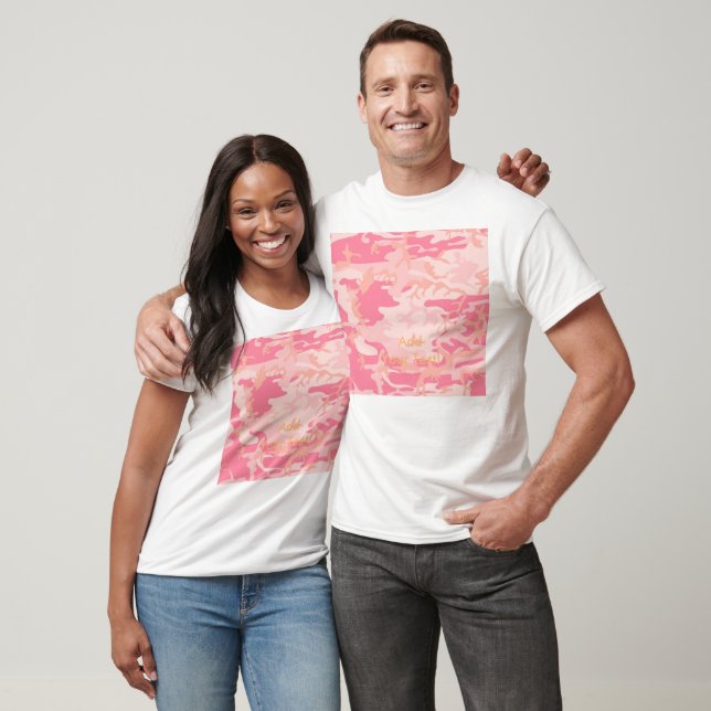 Manly Pink Camo T-Shirt (Unisex)