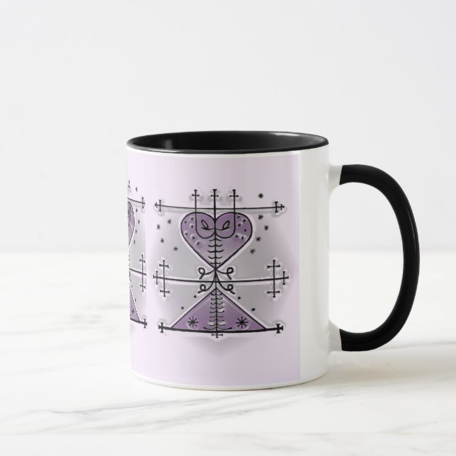 Manman Brigitte, Voodoo Loa of Cemeteries Mug (Right)