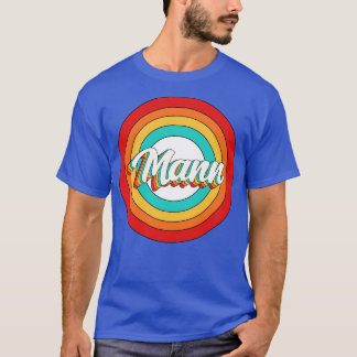 Mann Name Shirt Vintage Mann Circle