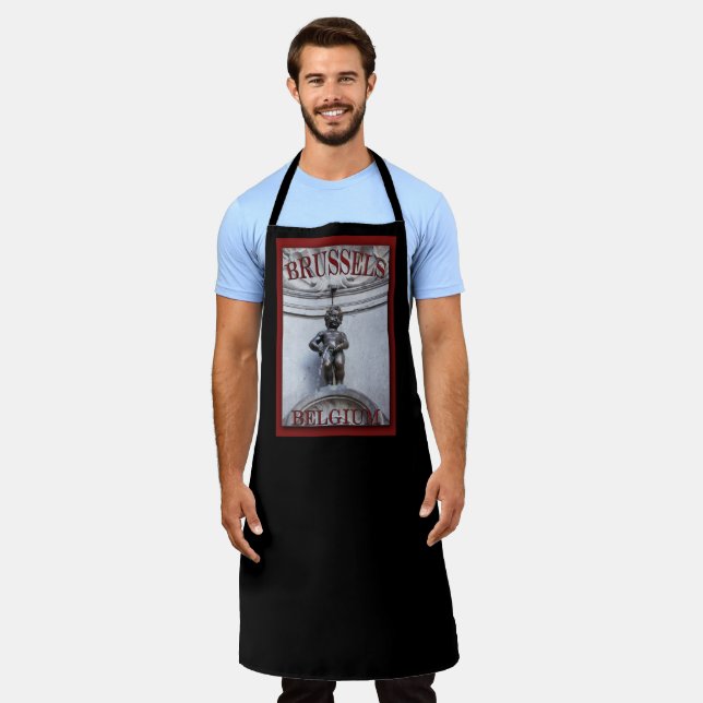 Mannekin Pis in Brussels Apron (Worn)