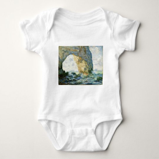 Manneporte, Rock Arch - Étretat (Normandy) - Monet Baby Bodysuit