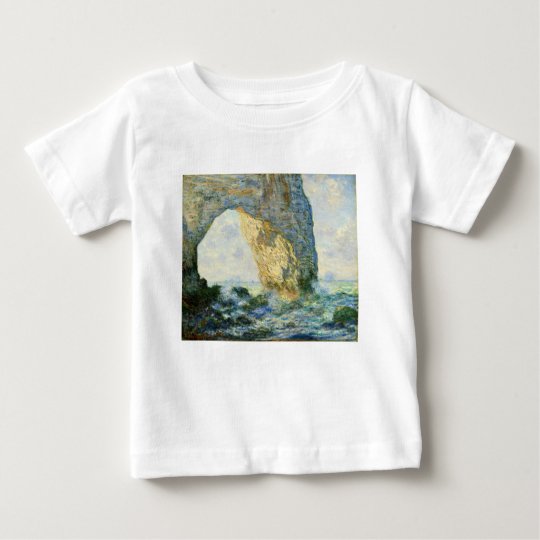 Manneporte, Rock Arch - Étretat (Normandy) - Monet Baby T-Shirt