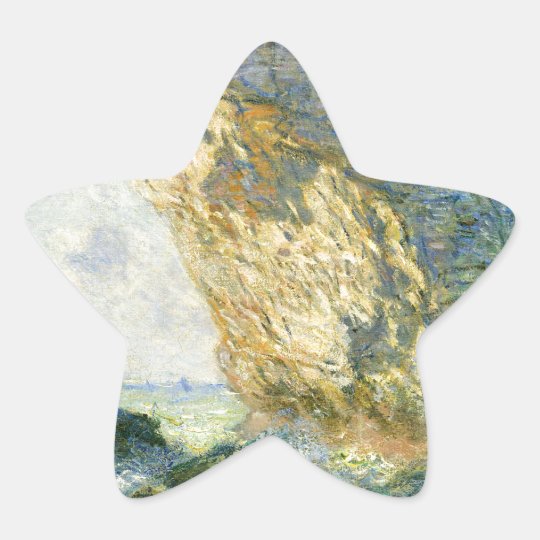 Manneporte, Rock Arch - Étretat (Normandy) - Monet Star Sticker