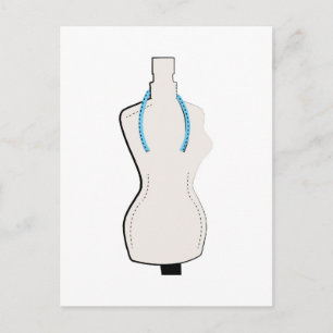 Mannequin Base Postcard