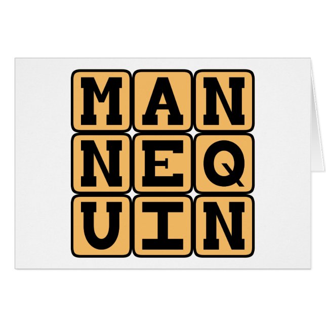 Mannequin, Fashion Dummy (Front Horizontal)