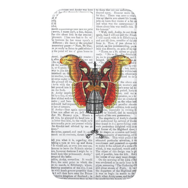 Mannequin Red And Yellow Butterfly Case-Mate iPhone Case (Back)