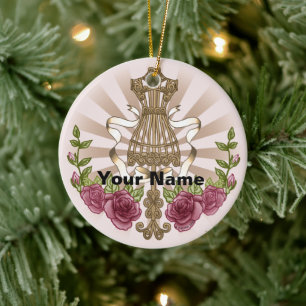 Mannequin Roses wedding ornament