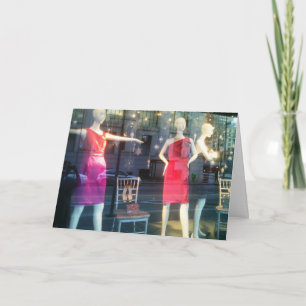 MANNEQUINS LIKE TO PARTY TOO HOLIDAY CARD