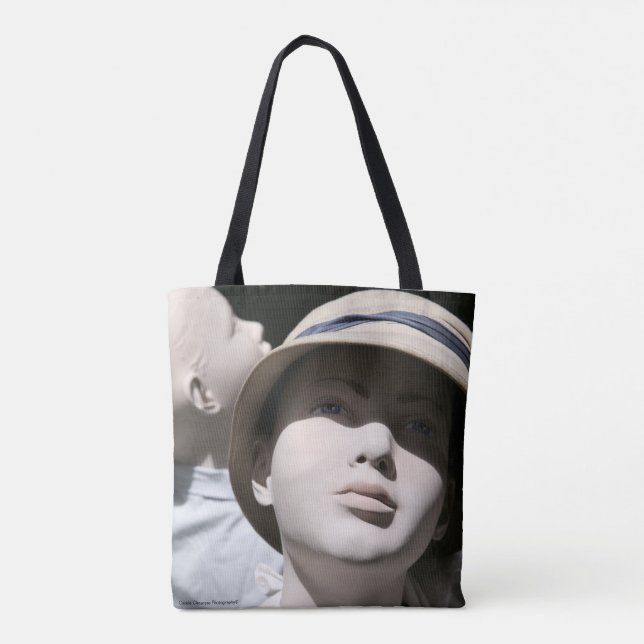 Mannequins Stare Tote (Back)