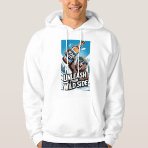 🍺 Männer Pullover – Lustiges Motiv: Mann mit Bier