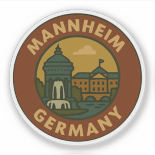 Mannheim Germany City Art