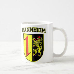 Mannheim Germany Wappen/Crest Coffee Mug