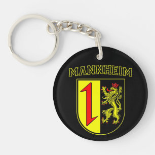 Mannheim Germany Wappen/Crest Keychain