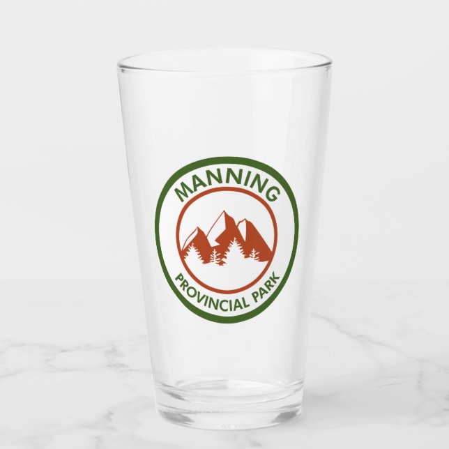Manning Provincial Park Glass (Front)