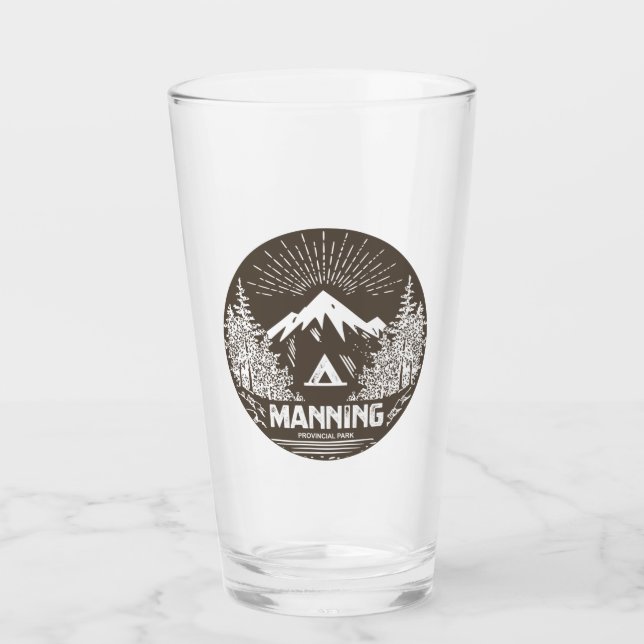 Manning Provincial Park Glass (Front)