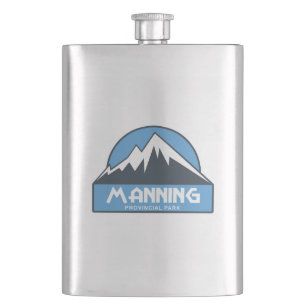 Manning Provincial Park Hip Flask