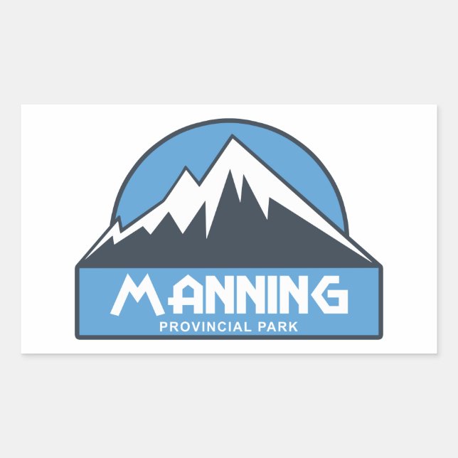 Manning Provincial Park Sticker (Front)