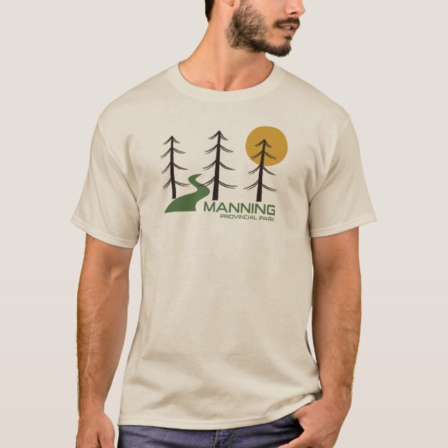Manning Provincial Park Trail T-Shirt (Front)