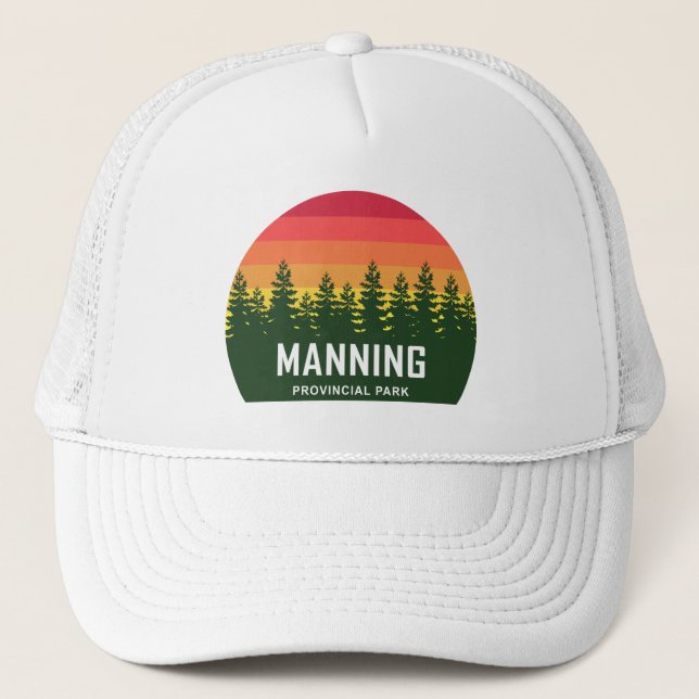 Manning Provincial Park Trucker Hat (Front)
