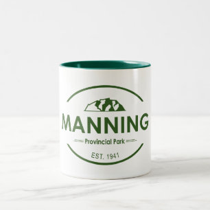 Manning Provincial Park Two-Tone Coffee Mug