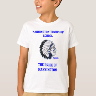 MANNINGTON TOWNSHIP SCHOOL KIDS RINGER TEE SHIRT