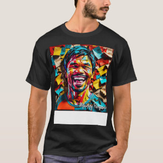Manny Pacquiao Papier Art TShirt