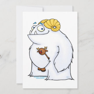 Manny the Yeti, card