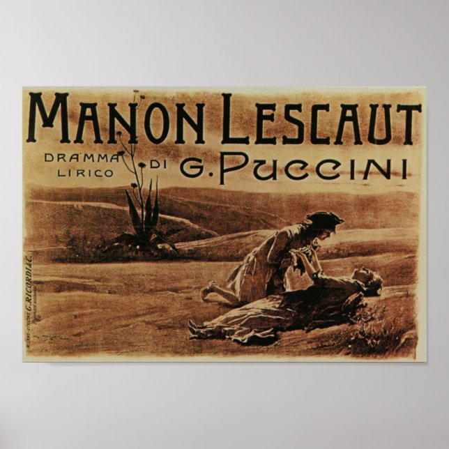 Manon Lescaut Poster (Front)