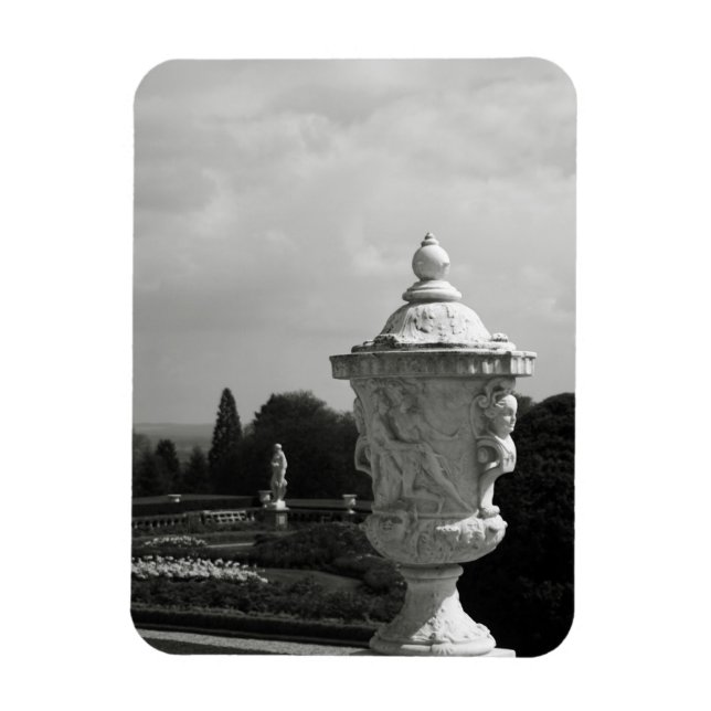 Manor Gardens Beautiful Urn Magnet (Vertical)