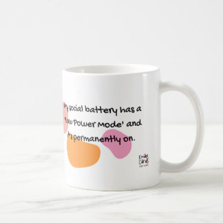#ManoSays - Witty Line on Socializing Online - Coffee Mug